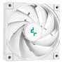 Deepcool AK400 DIGITAL SE White Refrigerador CPU, Ventilador 120mm PWM, 4 Tubos de Calor, RGB, Pantalla, Soportes AM4/AM5, LGA115x/1200/1700