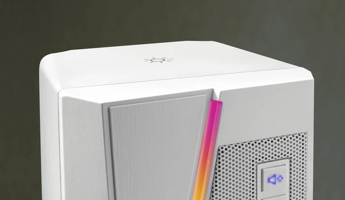 Mars Gaming MS7W Altavoces Blancos, 20W, Bluetooth 5.0 y Jack, Iluminación RGB Dinámica, 2.0, USB, para PC, Consola, TV y Smartphone