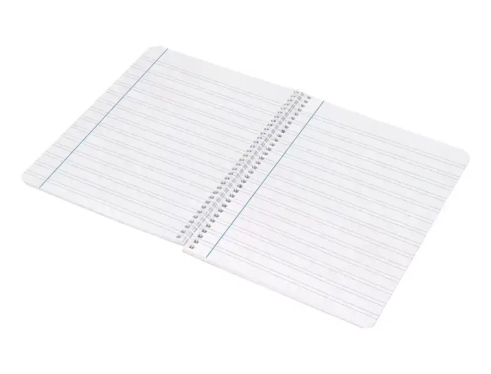 Liderpapel Cuaderno Espiral Din A5 Witty Tapa Dura 80 Hojas 90gr Rayado Montessori 5 mm Colores Surtidos