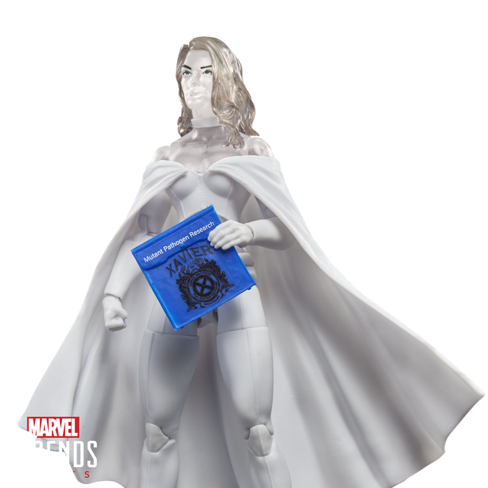 Hasbro Marvel Legends Figura Emma Frost (Diamond Form) Astonishing X-Men - Figura Coleccionable Articulada 15 cm con Accesorios