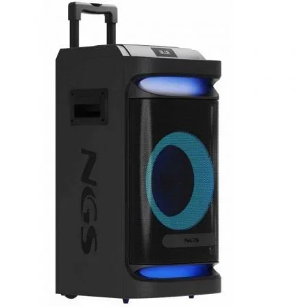 NGS Altavoz Portable Bluetooth Wild Space 1 900W con Luces LED RGB y TWS