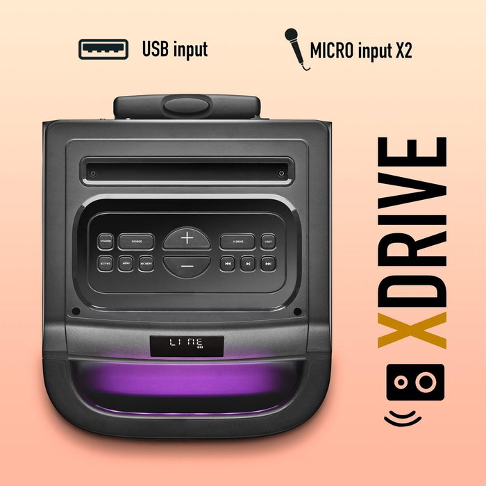 NGS Wild Space 1 Altavoz Portátil 900W Bluetooth