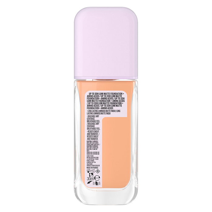 Maybelline Superstay Lumi Matte Base de Maquillaje #119, Acabado Mate Luminoso 30H, 30 ml