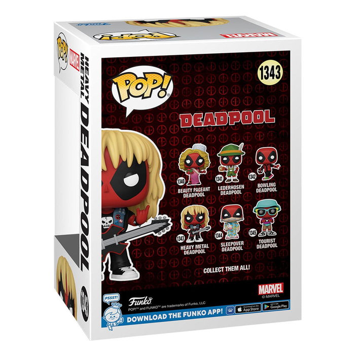 Funko Figura POP Marvel Deadpool Heavy Metal Funko Figura POP Marvel Deadpool Heavy Metal