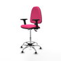PIQUERAS Y CRESPO Taburete Aýna con mecanismo Asincro, Rosa
