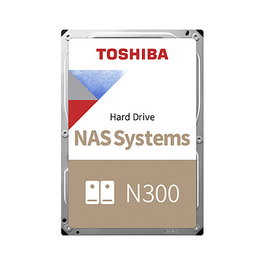 Toshiba N300 Disco Duro HDD 8TB 3.5'' SATA3 7200RPM 512MB NAS