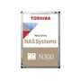 Toshiba Disco Duro Interno N300 8TB 3.5'' SATA III 7200 RPM 512MB Cache - Optimizado para NAS (1-8 Bahías) y Servidores