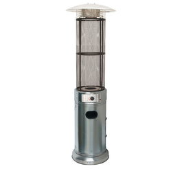 Tecna Flamme Estufa de Gas para Terraza Exterior Inoxidable, 1830 mm de Alto, 11 kW