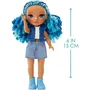 Rainbow High Muñeca Littles 15cm con Mascota - Azul - LIT35051531197 A partir de 4 años