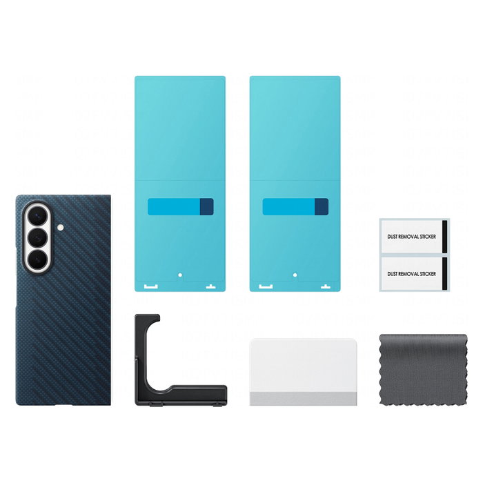 Samsung Carbon Magnet Case para Galaxy Z Fold8, Azul