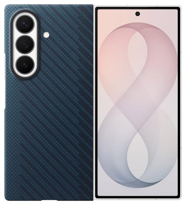 Samsung Carbon Magnet Case para Galaxy Z Fold8, Azul