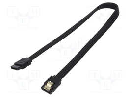 SAVIO Cable SATA III de 0,3m Negro