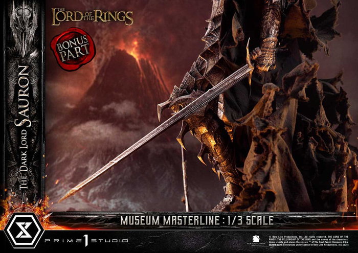 Prime 1 Studio El Señor de los Anillos Estatua Museum Masterline Series 1/3 The Dark Lord Sauron Bonus Version