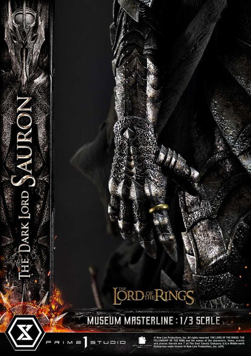 Prime 1 Studio El Señor de los Anillos Estatua Museum Masterline Series 1/3 The Dark Lord Sauron Bonus Version