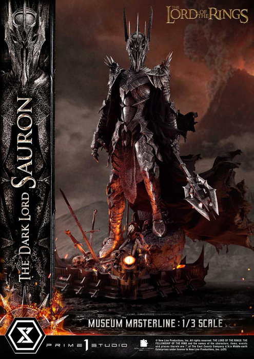 Prime 1 Studio El Señor de los Anillos Estatua Museum Masterline Series 1/3 The Dark Lord Sauron Bonus Version