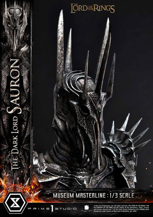 Prime 1 Studio El Señor de los Anillos Estatua Museum Masterline Series 1/3 The Dark Lord Sauron Bonus Version