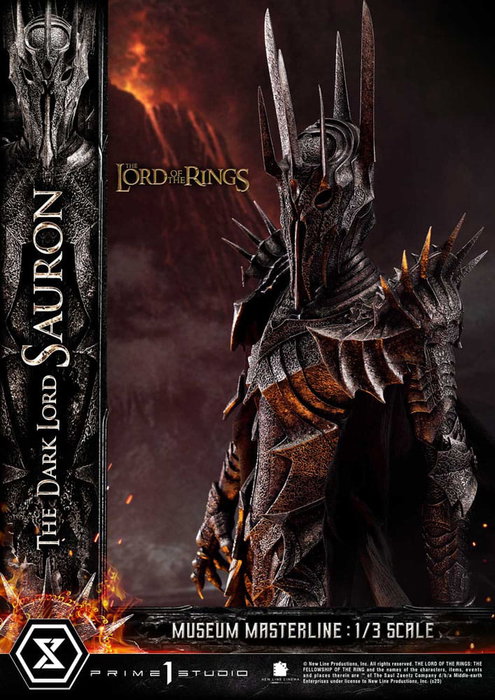 Prime 1 Studio El Señor de los Anillos Estatua Museum Masterline Series 1/3 The Dark Lord Sauron Bonus Version