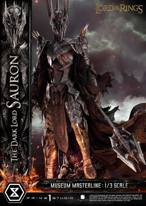 Prime 1 Studio El Señor de los Anillos Estatua Museum Masterline Series 1/3 The Dark Lord Sauron Bonus Version
