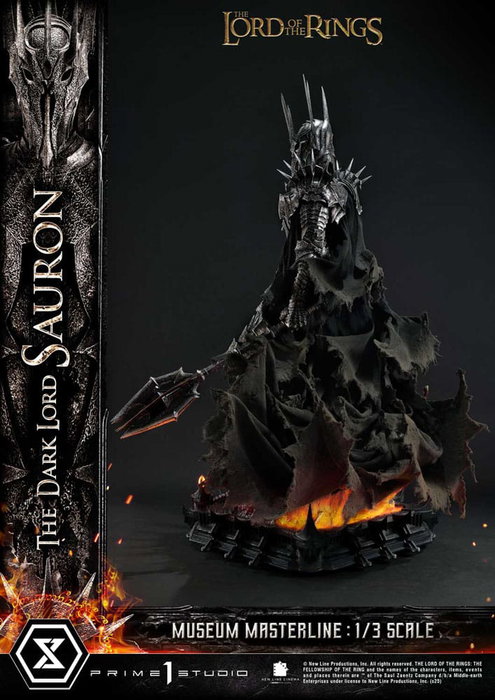 Prime 1 Studio El Señor de los Anillos Estatua Museum Masterline Series 1/3 The Dark Lord Sauron Bonus Version