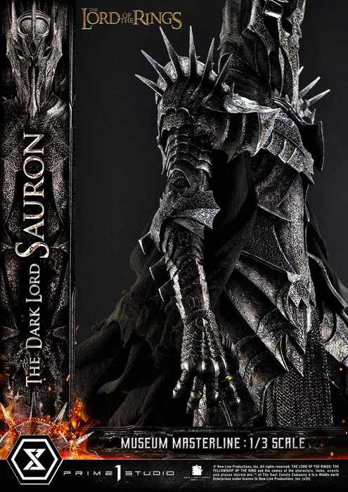 Prime 1 Studio El Señor de los Anillos Estatua Museum Masterline Series 1/3 The Dark Lord Sauron Bonus Version