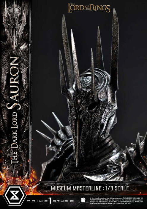 Prime 1 Studio El Señor de los Anillos Estatua Museum Masterline Series 1/3 The Dark Lord Sauron Bonus Version