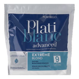 Montibello Platiblanc Advanced Extreme Blond Polvo Decolorante Aclaración Hasta 9 Niveles 500 gr