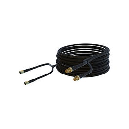 Poynting A-CAB-109 Cable de Antena SMA (M) a SMA (F) Twin HDF-195 de Baja Pérdida 10m Negro