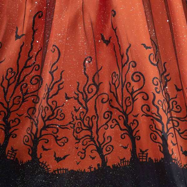 My Other Me Disfraz Reina de Halloween Vestido y Enagua Talla 7-9 Años