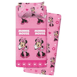 DISNEY Juego de sábanas Minnie 105 cm de algodón