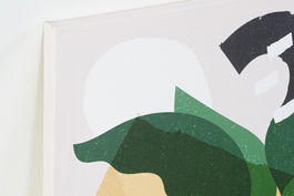 DKD Home Decor Cuadro Multicolor 2 x 80 x 40 cm (2 Unidades) Lienzo Pino