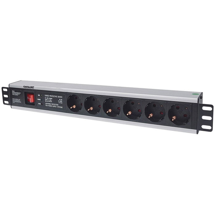 Intellinet Gabinete de Montaje en Pared 19 pulg 6U 540x400 Negro