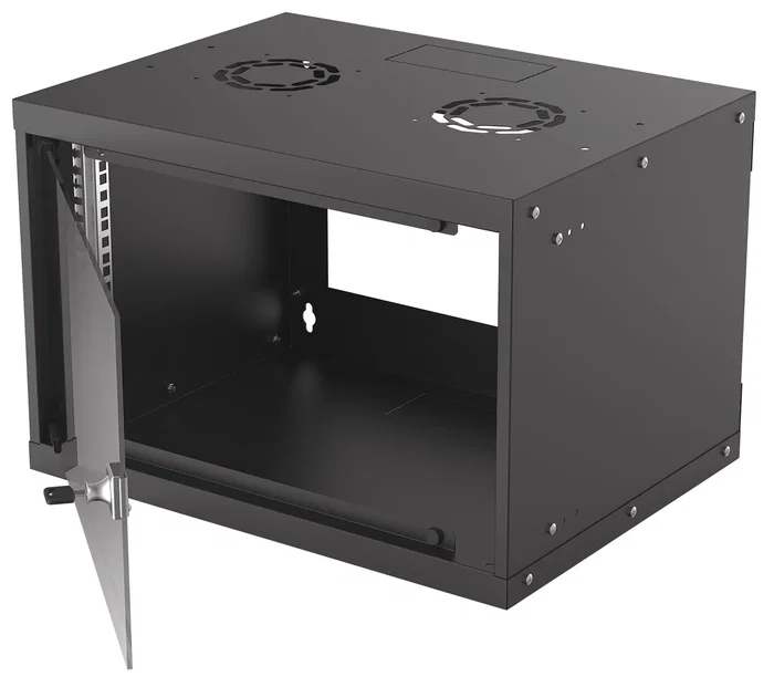 Intellinet Gabinete de Montaje en Pared 19 pulg 6U 540x400 Negro