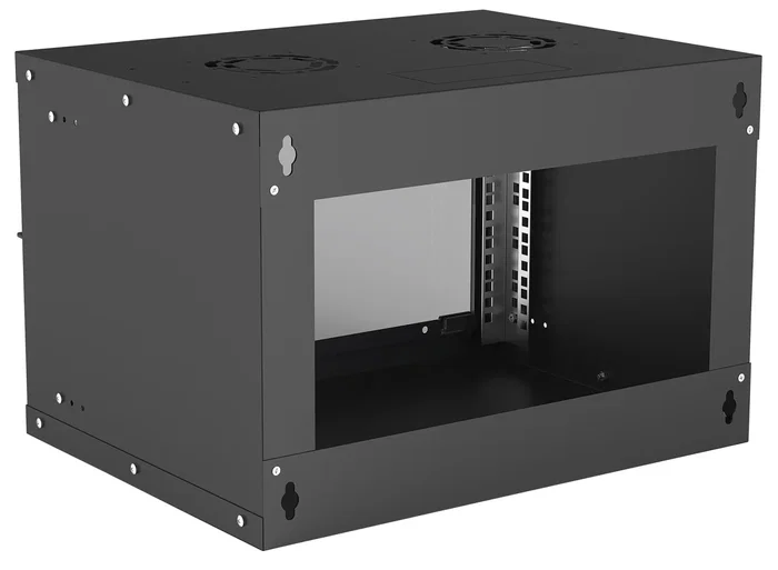 Intellinet Gabinete de Montaje en Pared 19 pulg 6U 540x400 Negro