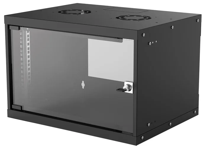 Intellinet Gabinete de Montaje en Pared 19 pulg 6U 540x400 Negro