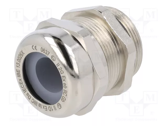 LAPP SKINTOP® MSR-M ATEX M32 Sello aislante de latón niquelado LAPP SKINTOP® MSR-M ATEX M32 Sello aislante de latón niquelado
