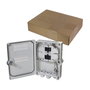 LogiLink Caja de distribución FTTX para 24 fibras, 6x LC/QD o SC/DX, sin carga, IP55
