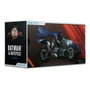 The Flash DC Multiverse Vehículo Batcycle with Batman