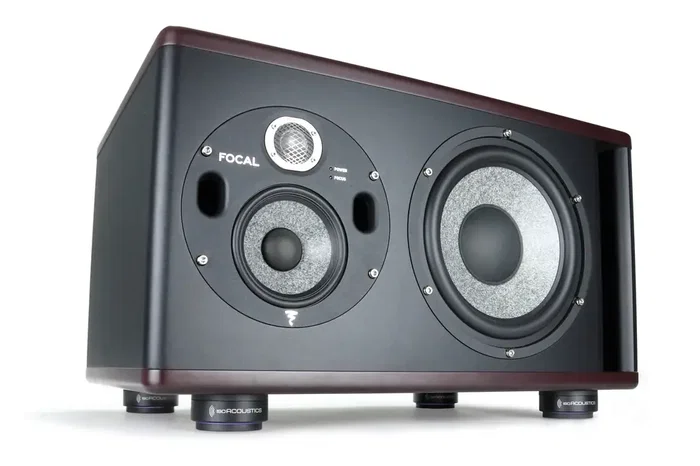 IsoAcoust Iso-Puck 76 Aislador para Monitores de Estudio y Altavoces Pesados con Capacidad de 18kg por Unidad