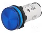 SCHNEIDER ELECTRIC Lámpara de control Harmony XB7 Azul 24V Ø22mm