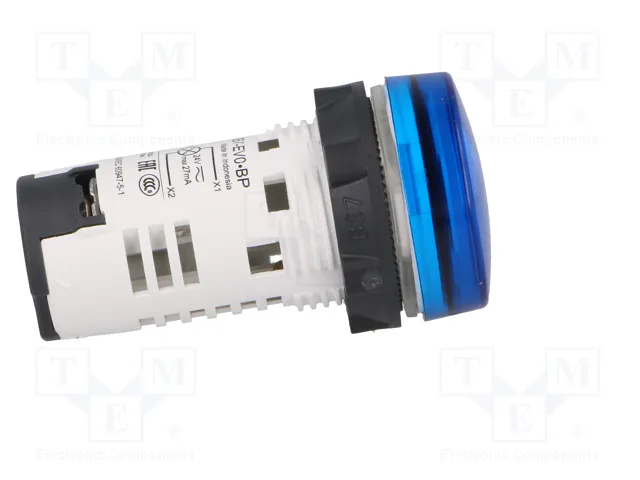SCHNEIDER ELECTRIC Lámpara de control Harmony XB7 Azul 24V Ø22mm