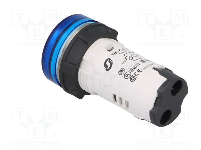 SCHNEIDER ELECTRIC Lámpara de control Harmony XB7 Azul 24V Ø22mm