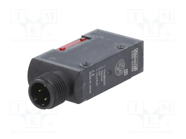 OMRON E3S-AD88 Sensor fotoeléctrico PNP 100mm