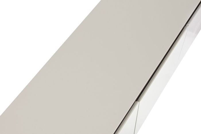 DKD Home Decor Mueble TV Moderno Gris Dorado 183 x 41 x 60 cm