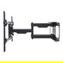 MANHATTAN TV-Wandhalterung 94--228,6cm (37-90 Zoll) Neig- und Schwenkbar fuer Grossbildschirme und Curved TVs bis 75kg