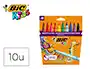 Rotulador Bic Kids Visaquarelle Estuche 10 Colores Punta Pincel Tinta Ultralavable Base Agua Rotulador Bic Kids Visaquarelle Estuche 10 Colores Punta Pincel Tinta Ultralavable Base Agua