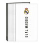 Safta Carpeta de 4 Anillas Mixtas Real Madrid 1ª Equipación 24/25 Folio