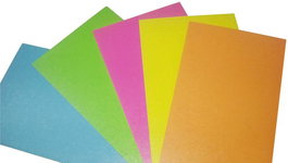 Tapa De Encuadernar Yosan Carton Gofrado Fluor A3 0,9 Mm Azul Caja De 50