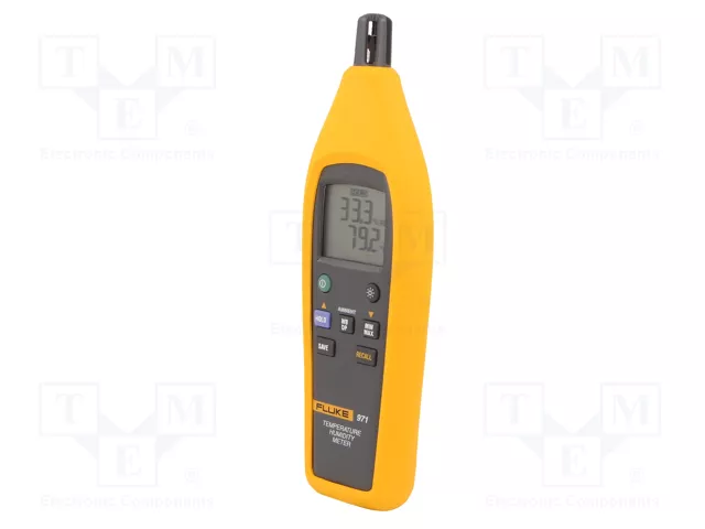 FLUKE Termohigrómetro 971 con pantalla LCD