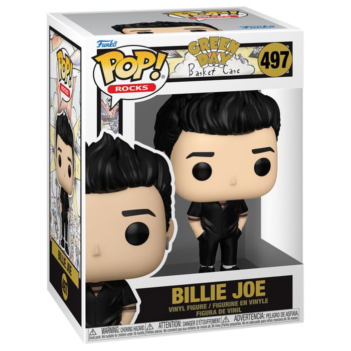 Funko Figura POP! Rocks Green Day Billie Joe (Basket Case) Funko Figura POP! Rocks Green Day Billie Joe (Basket Case)