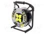 KEL Prolongador de alimentación H05RR-F 3G2,5mm2 30m negro
